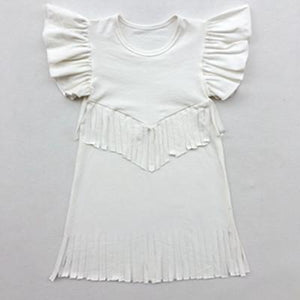 Girls' Tassel Dress