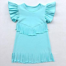 Load image into Gallery viewer, Girls&#39; Tassel Dress