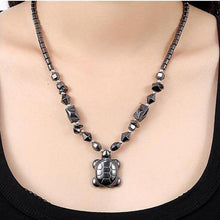 Load image into Gallery viewer, Stone Turtle Necklace