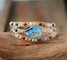 Load image into Gallery viewer, Sea Stone Cove Wrap Bracelet