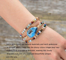 Load image into Gallery viewer, Sea Stone Cove Wrap Bracelet