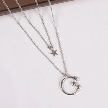 Load image into Gallery viewer, Juniper Moon &amp; Star Necklace