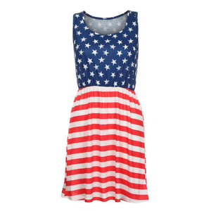 Stars and Stripes Summer Dress