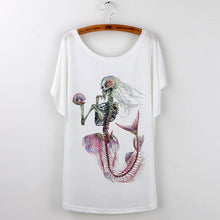 Load image into Gallery viewer, Tattoo Art Mermaid T Shirt