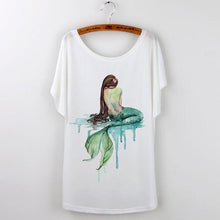 Load image into Gallery viewer, Tattoo Art Mermaid T Shirt