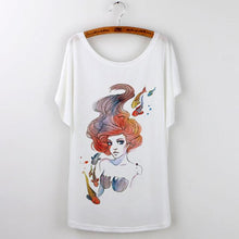 Load image into Gallery viewer, Tattoo Art Mermaid T Shirt