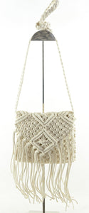 Boho Tassel Crochet Bag