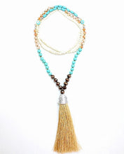 Load image into Gallery viewer, Fiji Tassel Necklace