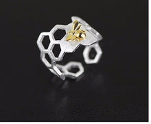 Load image into Gallery viewer, Honeycomb Wrap Ring