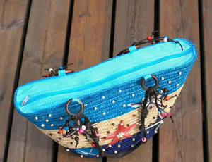 Starfish Woven Beach Bag