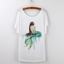 Load image into Gallery viewer, Tattoo Art Mermaid T Shirt