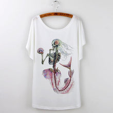 Load image into Gallery viewer, Tattoo Art Mermaid T Shirt