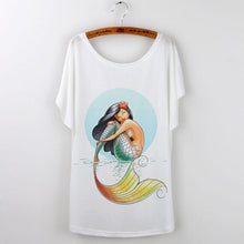 Load image into Gallery viewer, Tattoo Art Mermaid T Shirt